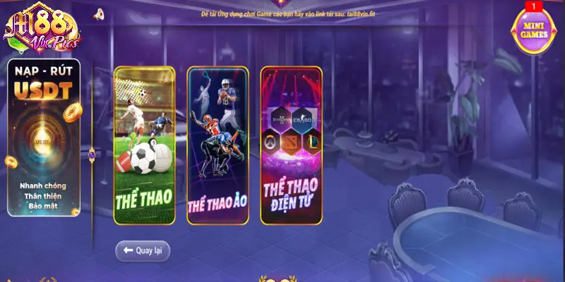 Cá cược thể thao điện tử M88vin
