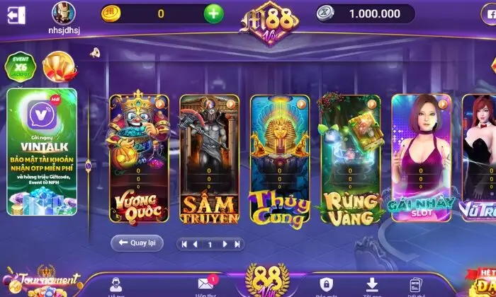 Giao diện dễ dùng, đẹp mắt và không gây mỏi mắt khi chơi lâu